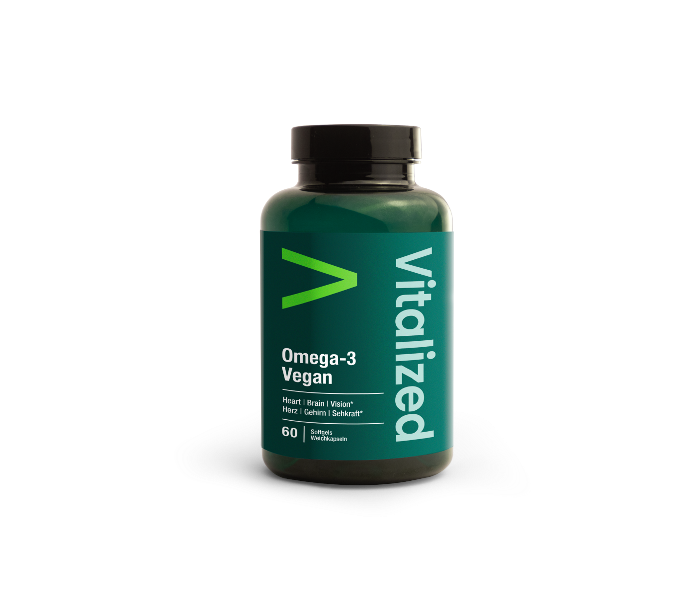 Vitalized omega 3 vegan pure sustainable brain heart eyes